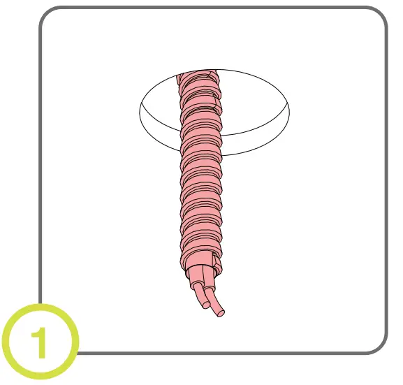 luminii LETO 44 Mini P 954 Semi-Recessed Canopy Installation Instruction