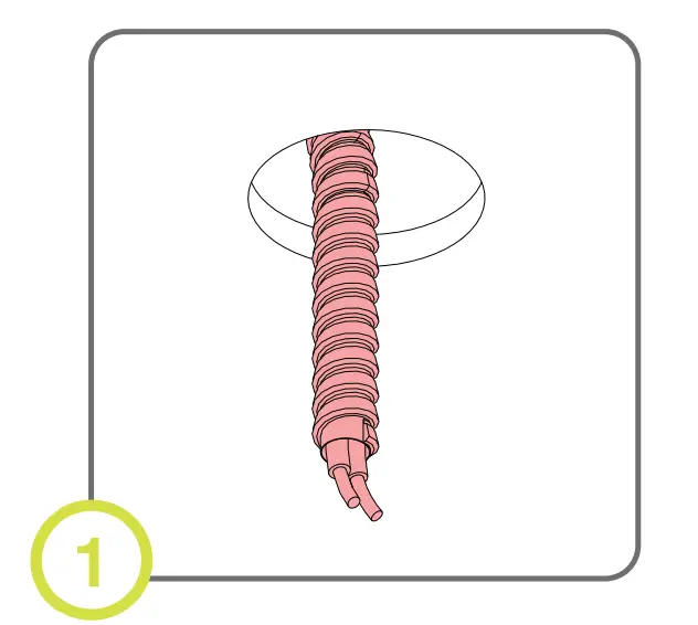 luminii LETO 44 Mini P 954 Semi-Recessed Canopy Installation Instruction