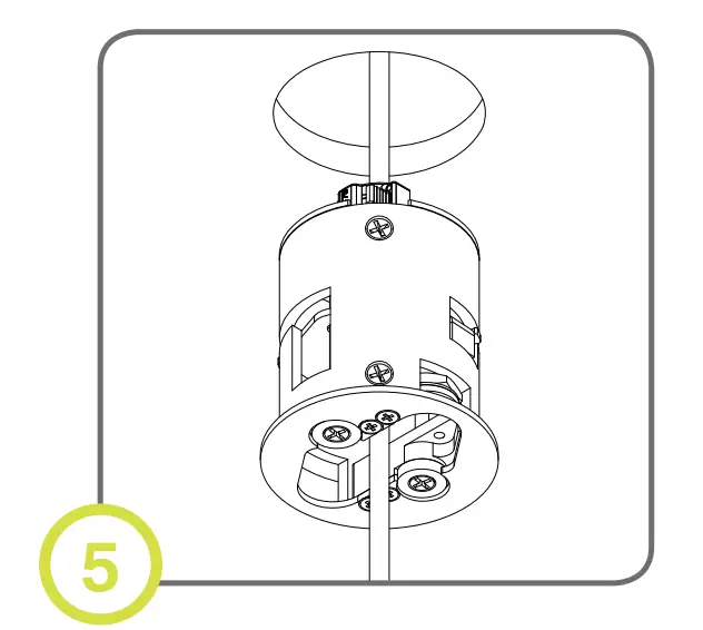 luminii LETO 44 Mini P 954 Semi-Recessed Canopy Installation Instruction