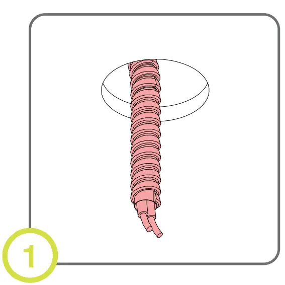 luminii LETO 44 Mini P 954 Semi-Recessed Canopy Installation Instruction