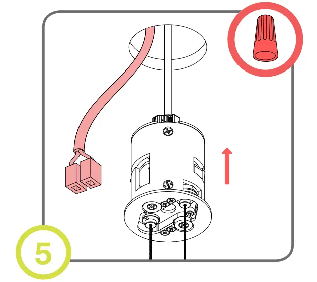 luminii LETO 44 Mini P 954 Semi-Recessed Canopy Installation Instruction