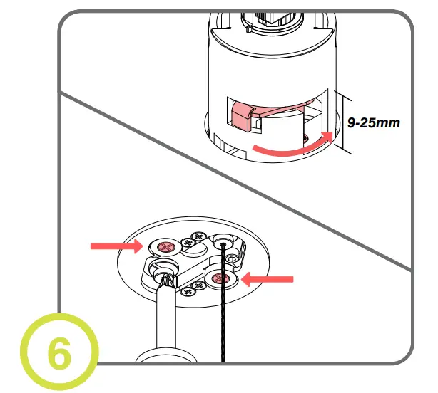 luminii LETO 44 Mini P 954 Semi-Recessed Canopy Installation Instruction