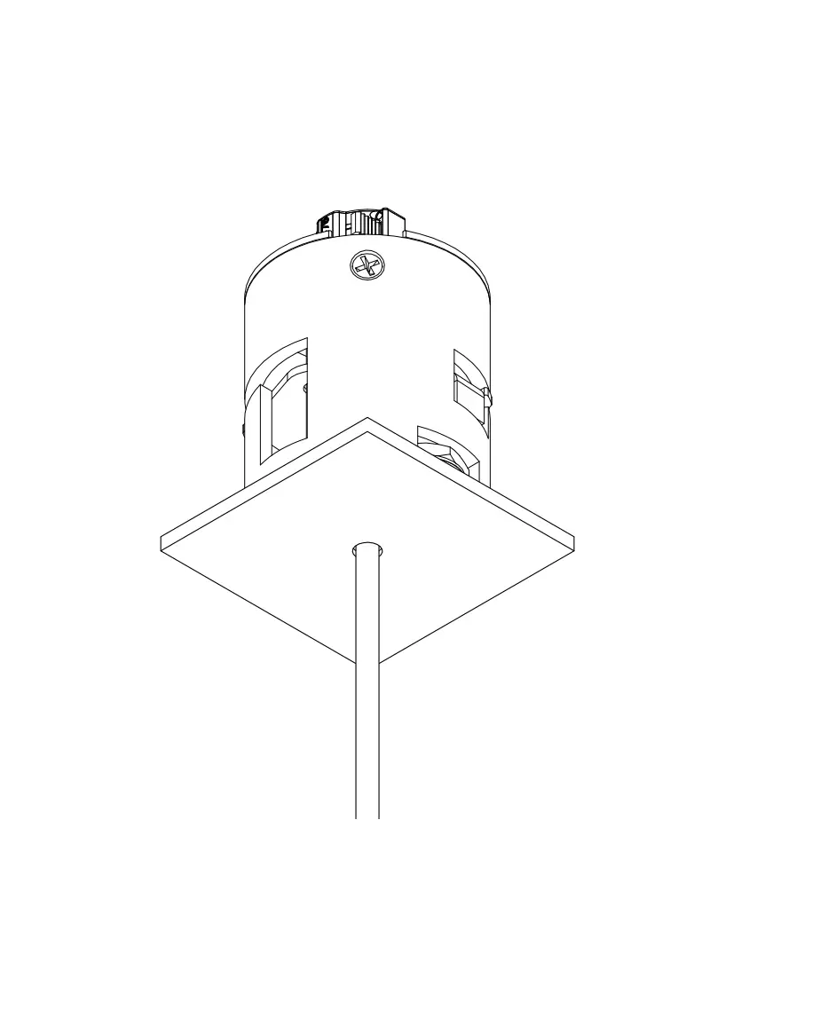 Luminii Leto 44 Mini P 954 Semi-recessed Canopy Installation Guide