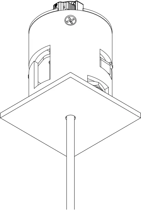 luminii LETO 44 Mini P 954 Semi-Recessed Canopy