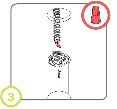 luminii LETO 44 Mini P 954 Semi-Recessed Canopy Installation Instruction