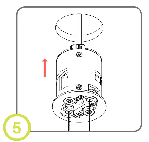 luminii LETO 44 Mini P 954 Semi-Recessed Canopy Installation Instruction