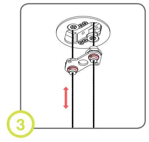 luminii LETO 44 Mini P 954 Semi-Recessed Canopy Installation Instruction