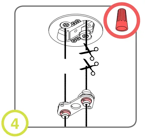 luminii LETO 44 Mini P 954 Semi-Recessed Canopy Installation Instruction