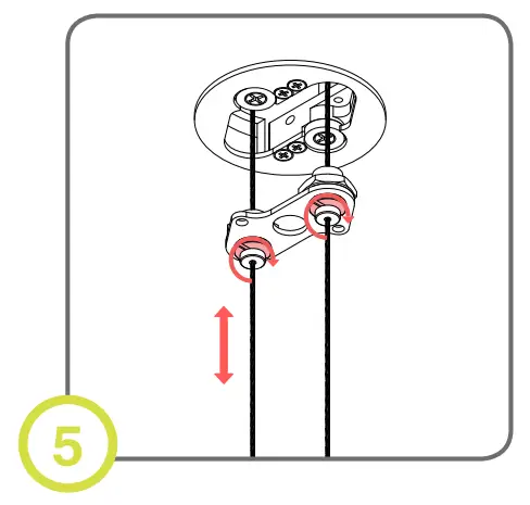 luminii LETO 44 Mini P 954 Semi-Recessed Canopy Installation Instruction