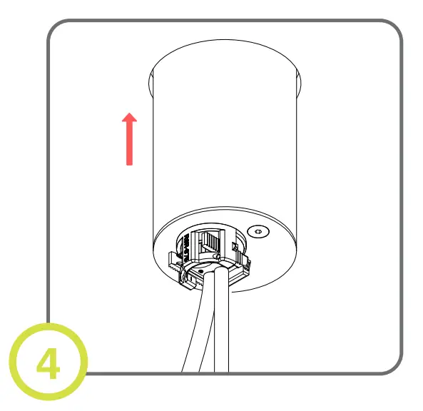 luminii LETO 44 Mini P 954 Semi-Recessed Canopy Installation Instruction
