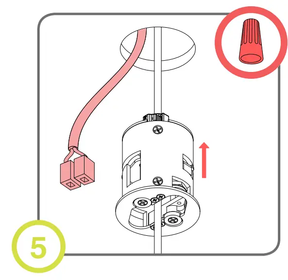 luminii LETO 44 Mini P 954 Semi-Recessed Canopy Installation Instruction