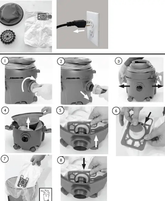 Powr-Flite PV610-Q10-U Newton Canister Vacuum - fig6