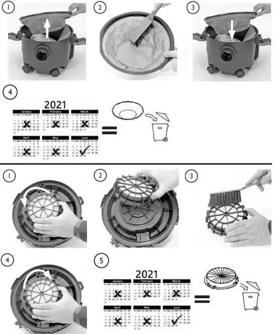 Powr-Flite PV610-Q10-U Newton Canister Vacuum - fig7