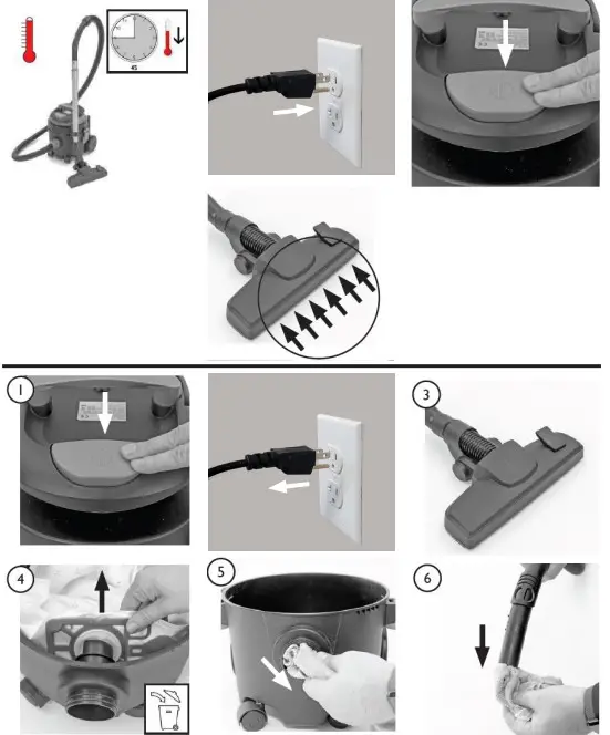 Powr-Flite PV610-Q10-U Newton Canister Vacuum - fig8