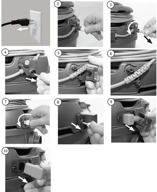 Powr-Flite PV610-Q10-U Newton Canister Vacuum - fig9