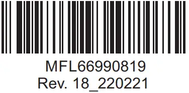 LG WW182EP Water Purifier Owner's -