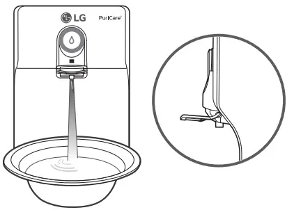 LG WW182EP Water Purifier Owner's -lift the