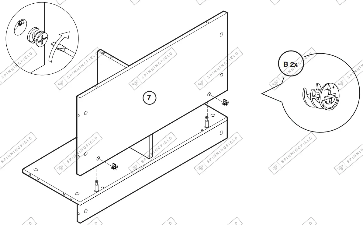 VonHaus-3000794-Black-Rattan-Bookcase-FIG6