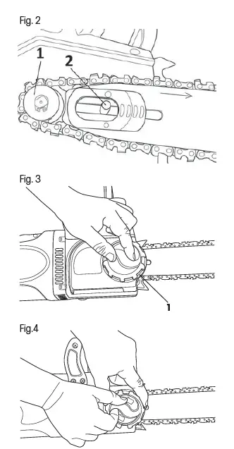 FIELDMANN-FZP-2005-E-Electric-Chain-Saw-Instruction-Manual-fig-4