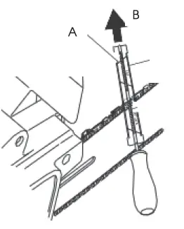 FIELDMANN-FZP-2005-E-Electric-Chain-Saw-Instruction-Manual-fig-8