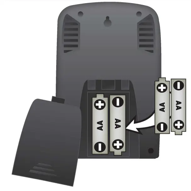 AcuRite Temperature Monitor - Install Batteries