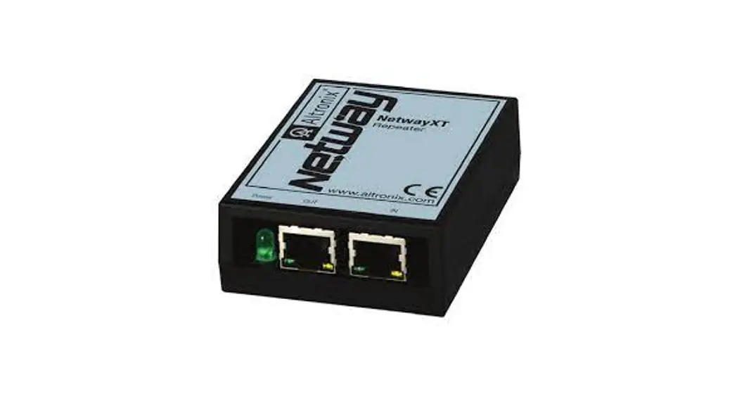 Altronix Netway112 Single Port Poe Injector Installation Guide