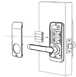 sylvan-SL40E-Smart-Entry-Lever-Handle-Latch-Lock-FIG-10