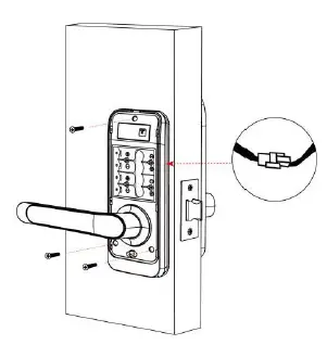 sylvan-SL40E-Smart-Entry-Lever-Handle-Latch-Lock-FIG-9