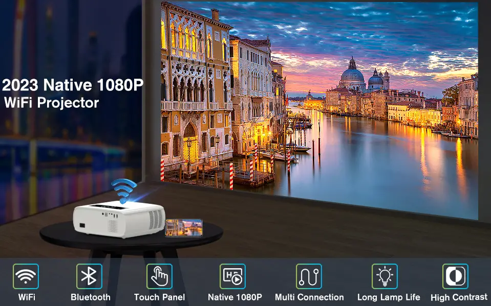 VILINICE-JQ818-5G-Wi-Fi-Bluetooth-Projector-fig-1