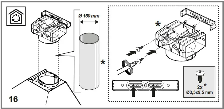 smeg KCH62X Decorative Wall Hood - Product Overview 14