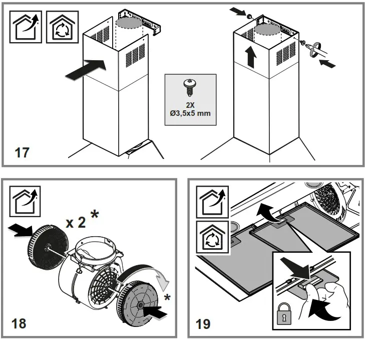 smeg KCH62X Decorative Wall Hood - Product Overview 15