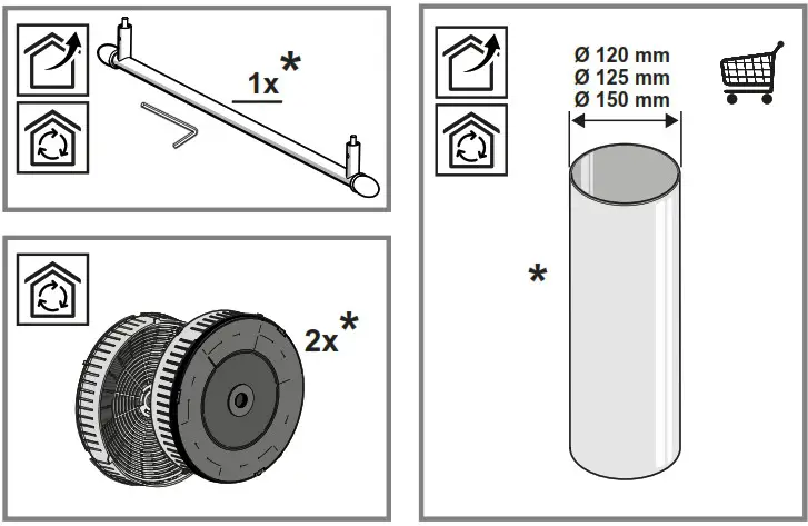 smeg KCH62X Decorative Wall Hood - Product Overview 2