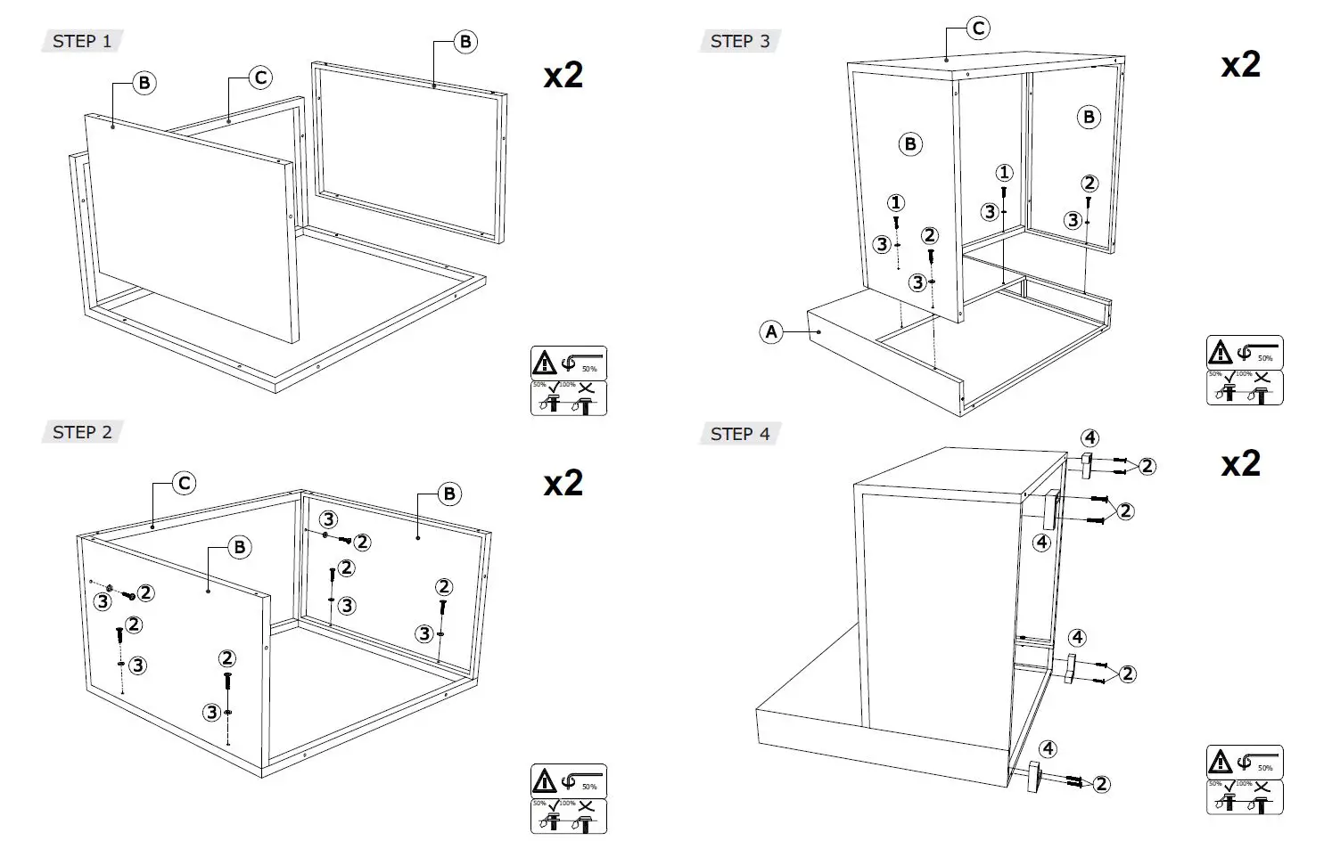 GYMAX GYM05538 6-Piece Wicker Rattan Outdoor Sectional Set Outdoor Furniture Set-4