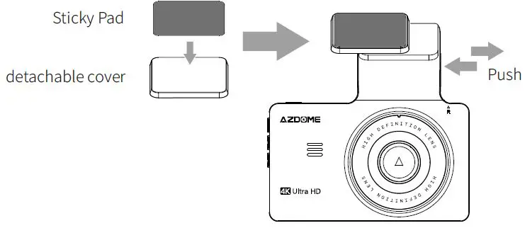 AZDOME M63 Ultra HD 4k Resolution Dash Camera-29