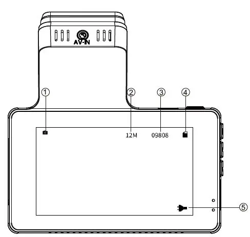 AZDOME M63 Ultra HD 4k Resolution Dash Camera-3