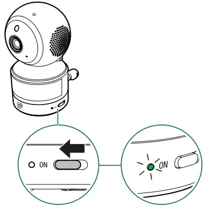 LeapFrog LF915HD 5 Inch High Definition Pan and Tilt Monitor - LED Light
