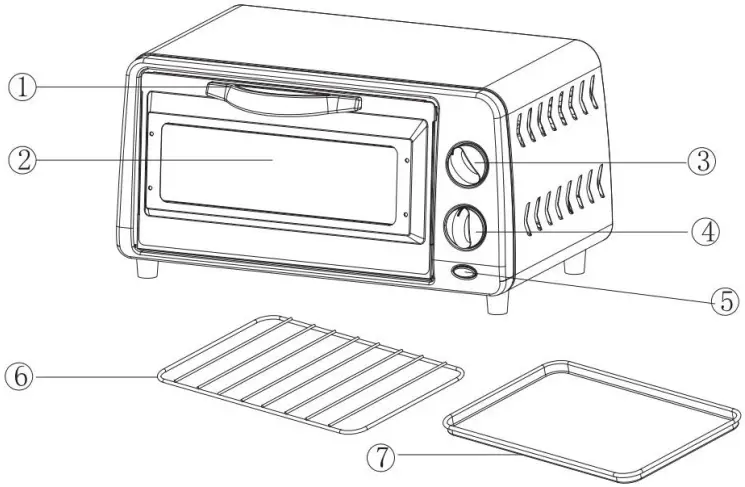 TurboTronic TT EV9 Electric Oven - Figure 1