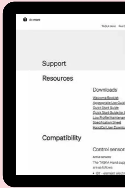 TASKA Hand Gen1 Gen2 Medium and Large-fig2