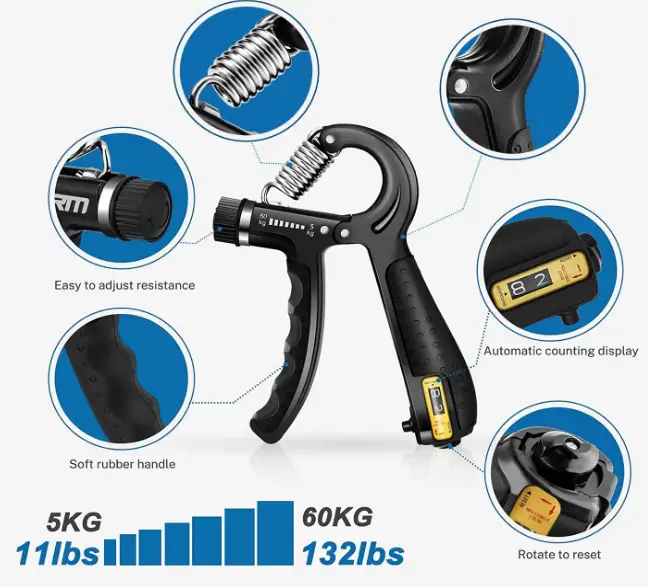 Gonex-Hand-Grip-Strengthener-with-Counter-fig-1