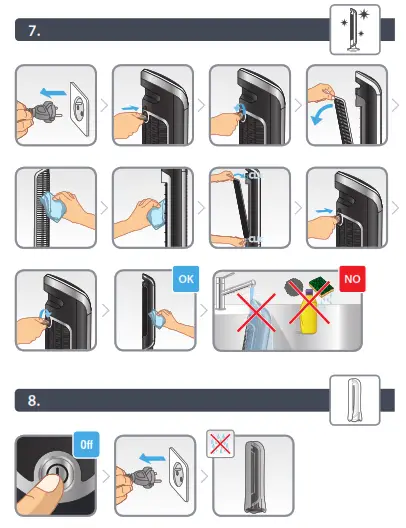 ROWENTA VU6670 Oscillating Tower Fan with Remote - 4