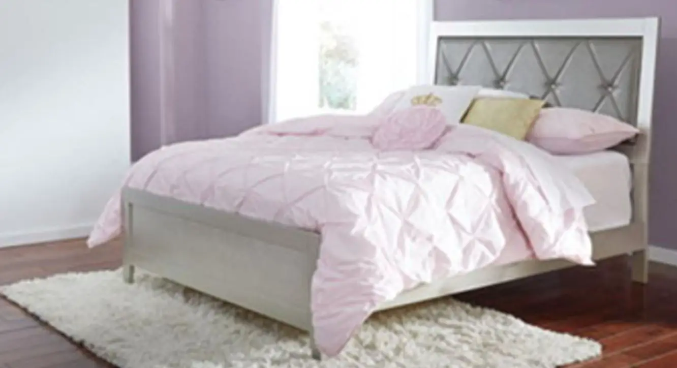 Ashley B560-55 Olivet Full Upholstered Panel Bed Instruction Manual