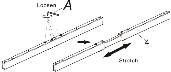 Spacetronik SPE-114M Electric Desk Frame 06