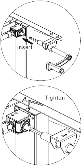 Spacetronik SPE-114M Electric Desk Frame 13