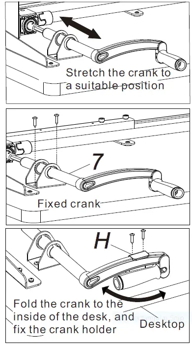 Spacetronik SPE-114M Electric Desk Frame 16