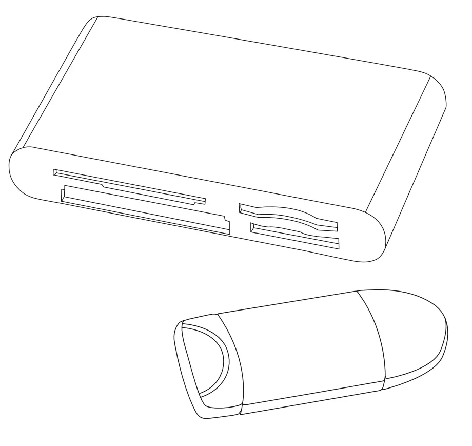 hama 00123900 USB 2 0 and USB 3 0 Card Reader
