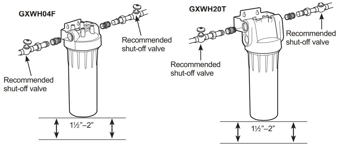 GE APPLIANCES GXWH04F Household Water Filtration System - fig 4