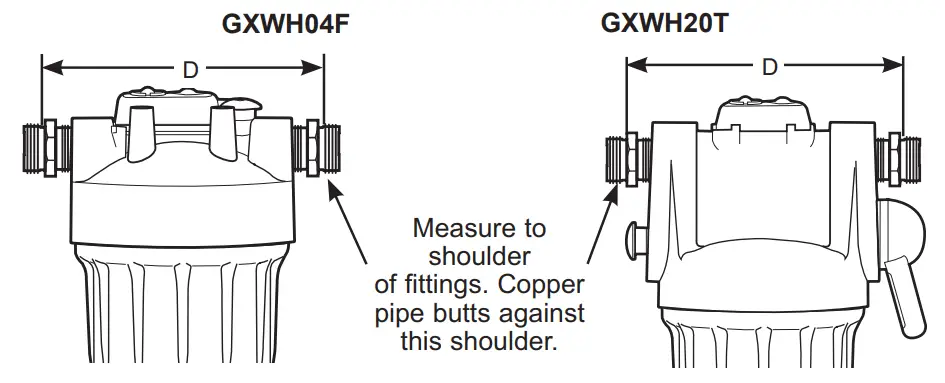 GE APPLIANCES GXWH04F Household Water Filtration System - fig 5
