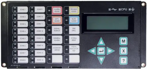 Mircom DSPL-420-16TZDS Main Display Module-FIG1