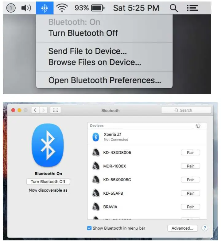 Bluetooth headphones to a laptop desktop computer - Bluetooth is enabled