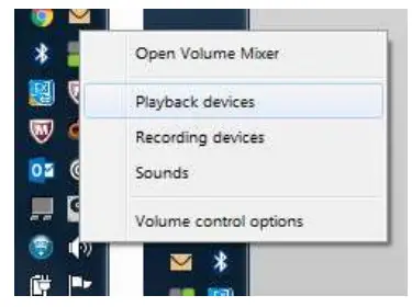 Bluetooth headphones to a laptop desktop computer - Default Playback